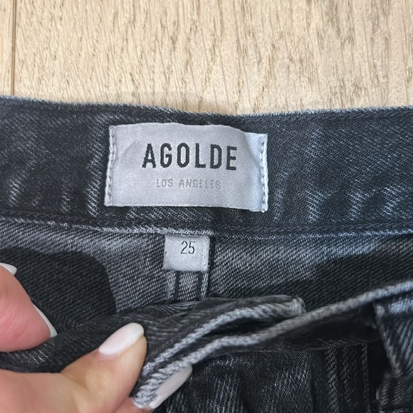 AGolde black denim jeans - Picture 2 of 6